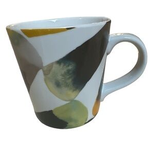 Crate & Barrel Moxie Porcelain Cup 17 ounce for use alone or replacement mug.